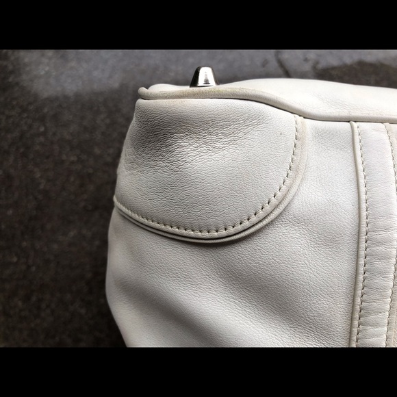 ❌SOLD❌  Coach Hampton Satchel Leather Bag. - Picture 5 of 16